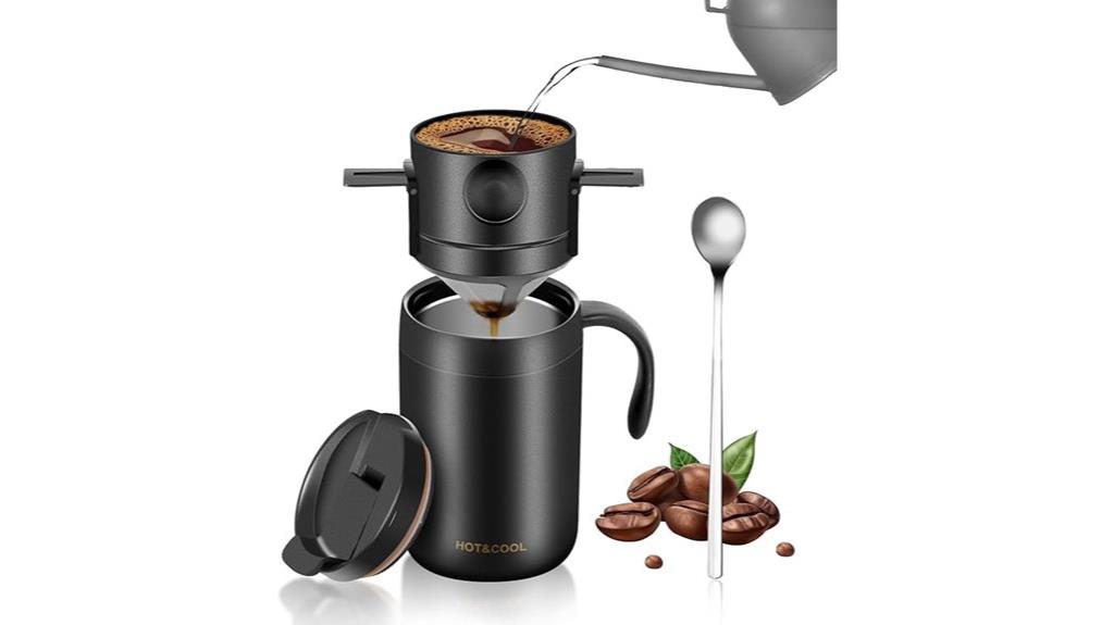 16oz camping pour over