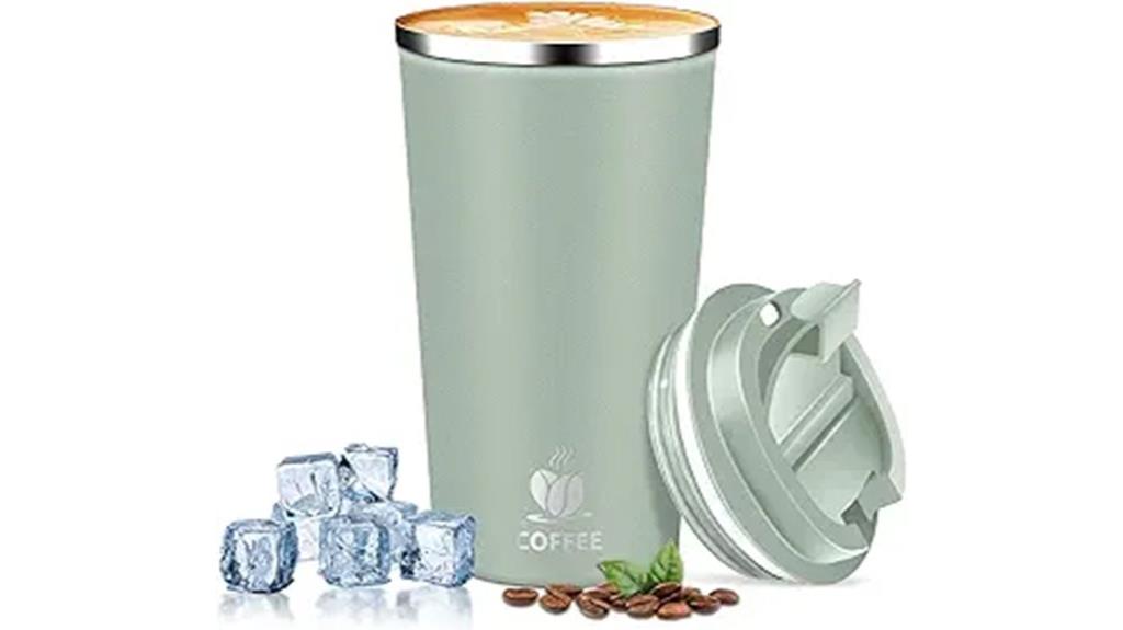 17oz stainless steel mug