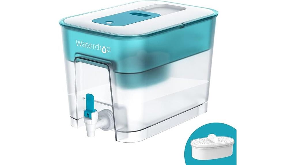 200 gallon filter dispenser