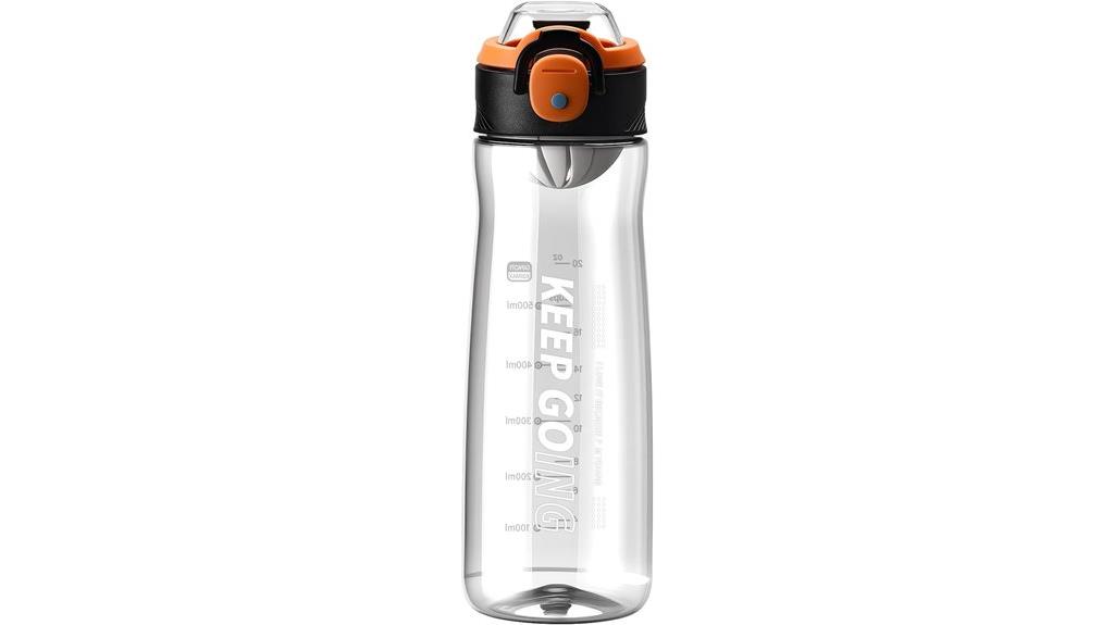 27oz plastic sports bottle