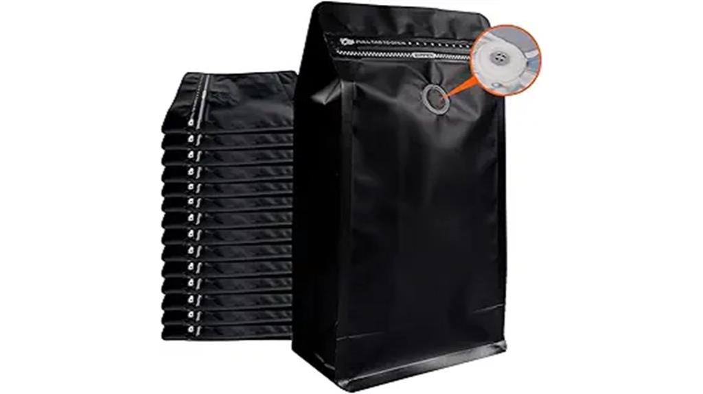 50 pack valve coffee bags