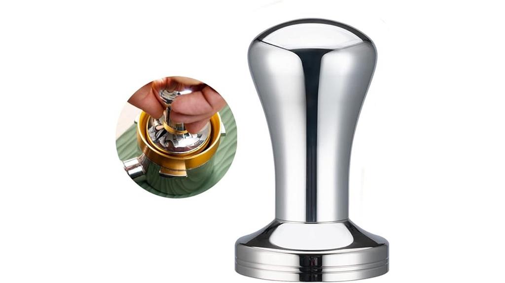 51mm stainless steel tamper
