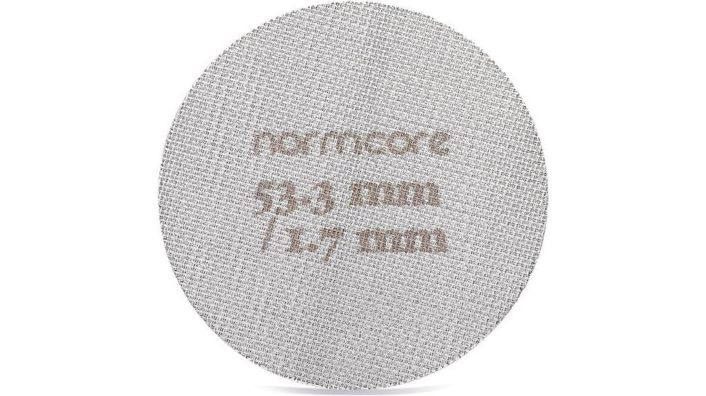 54mm stainless puck screen