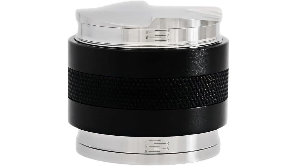 58mm stainless steel tamper