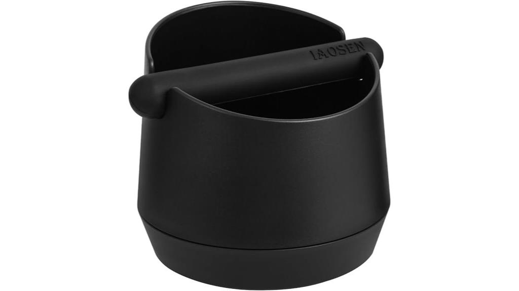 6 inch espresso knock box