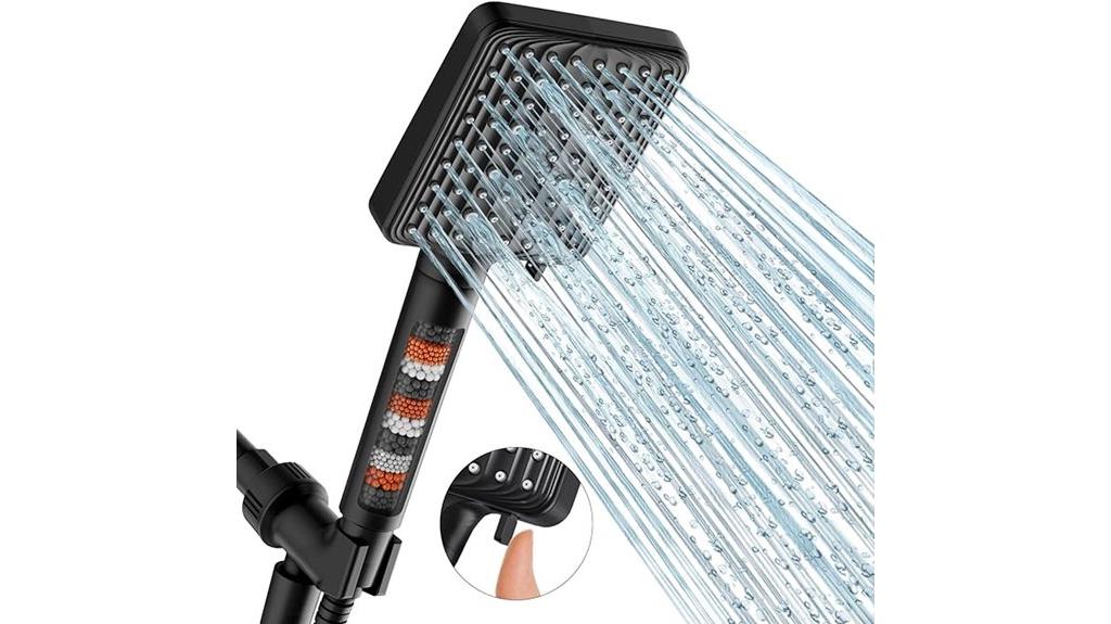 adjustable multi mode shower head