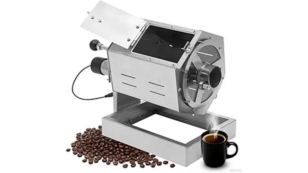 adjustable temperature coffee roaster