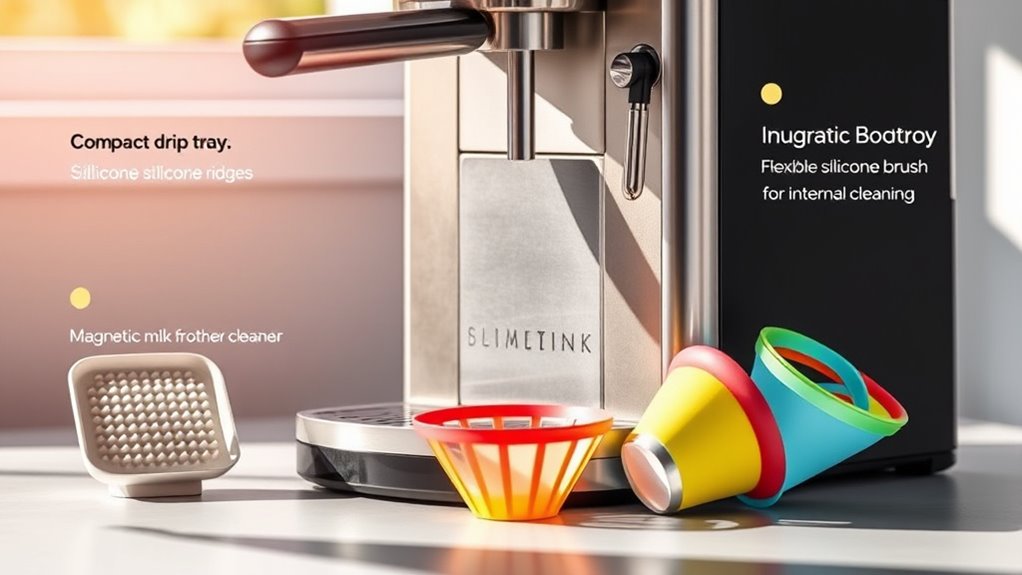 advanced coffee machine cleaning tools