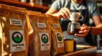 affordable ethical coffee shopping