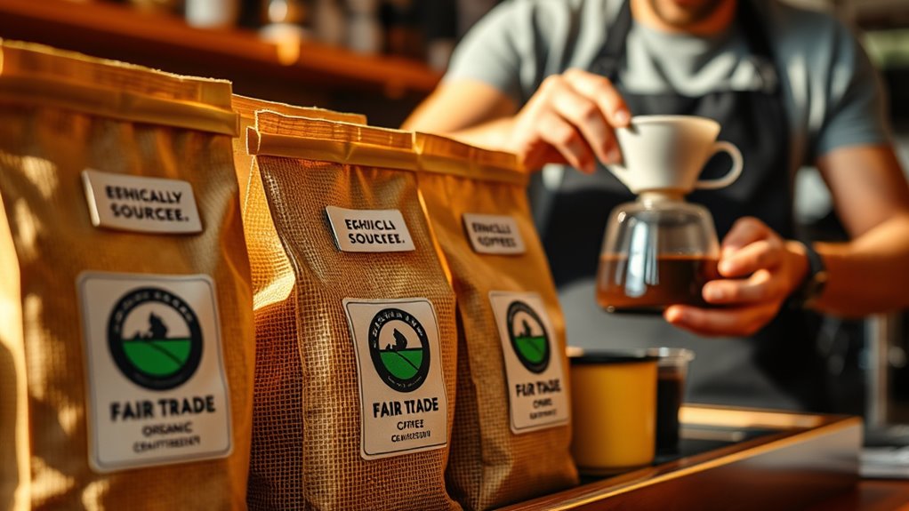 affordable ethical coffee shopping