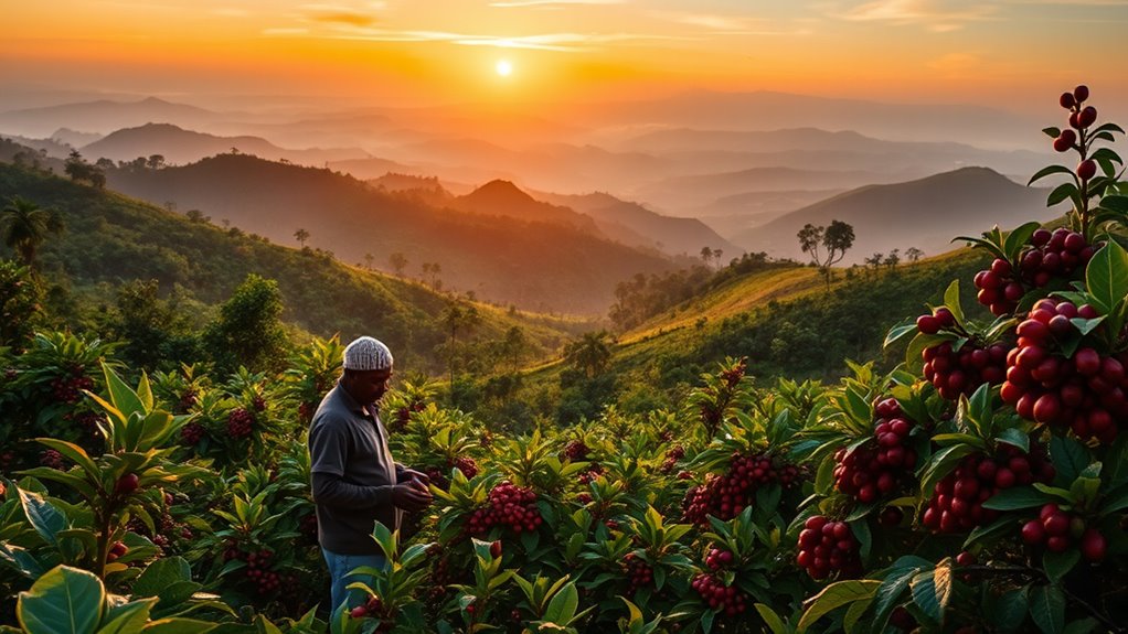 african coffee regional characteristics