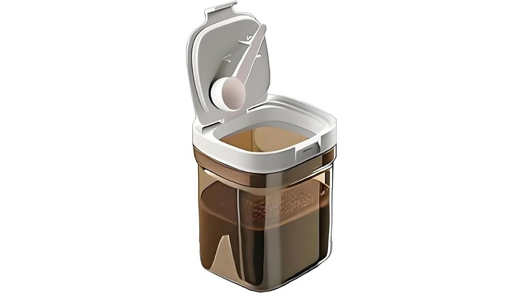 airtight coffee storage jar