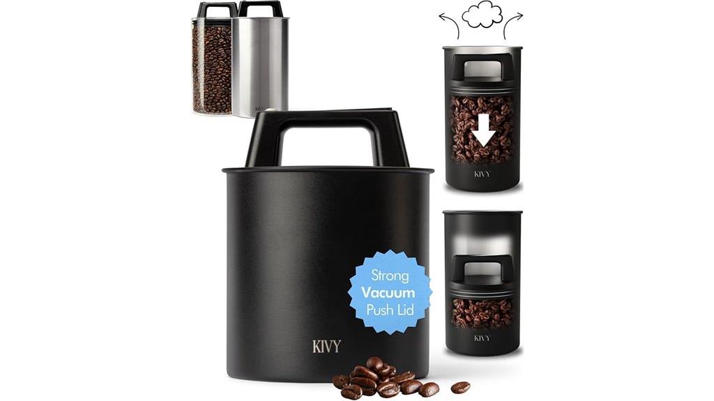 airtight stainless steel coffee