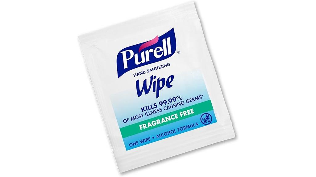 alcohol based fragrance free wipes