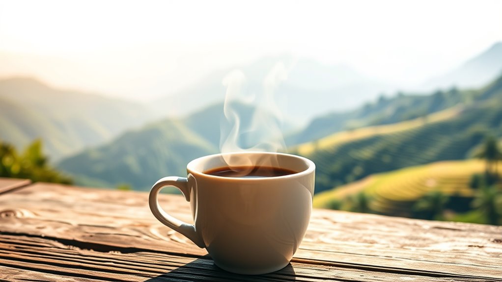 altitude dependent coffee chemistry