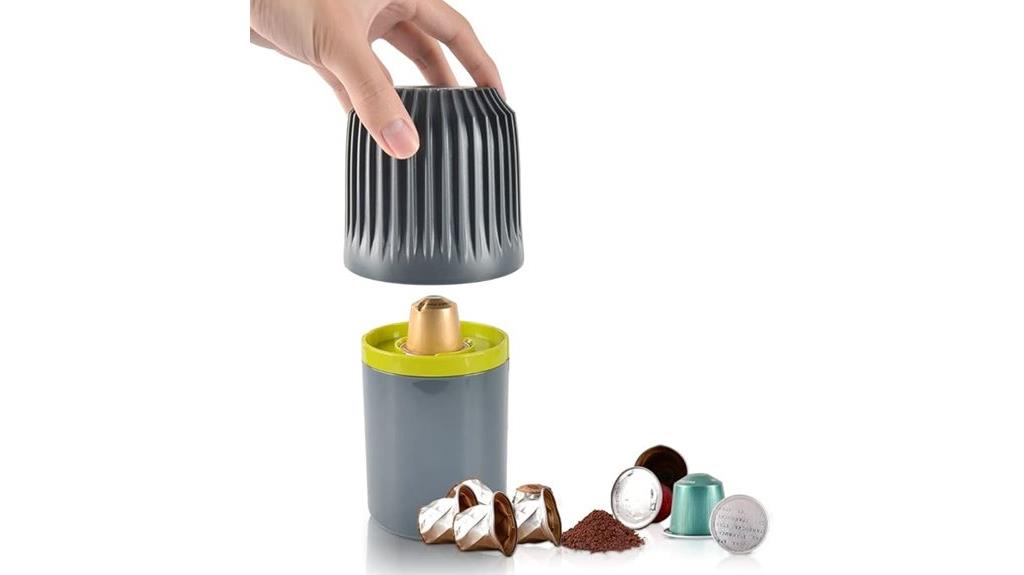 aluminum nespresso capsule recycling