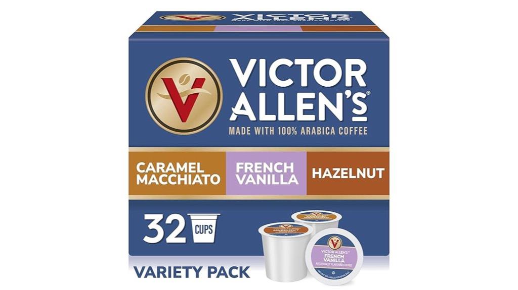 assorted coffee pods pack
