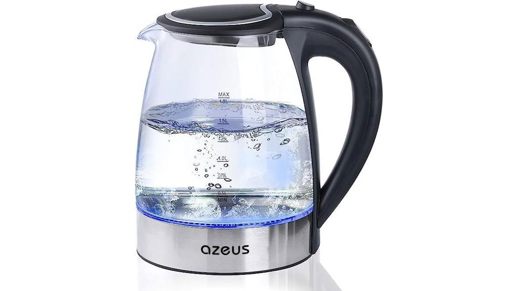 azeus 1 8l electric kettle