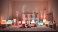 baby room humidifiers with lights