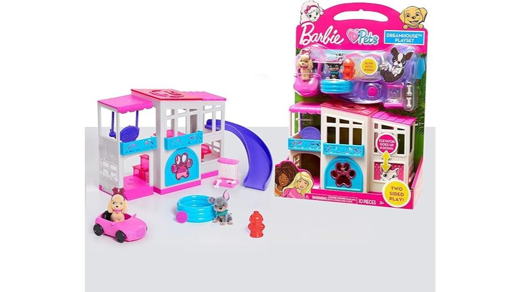 barbie pet house set