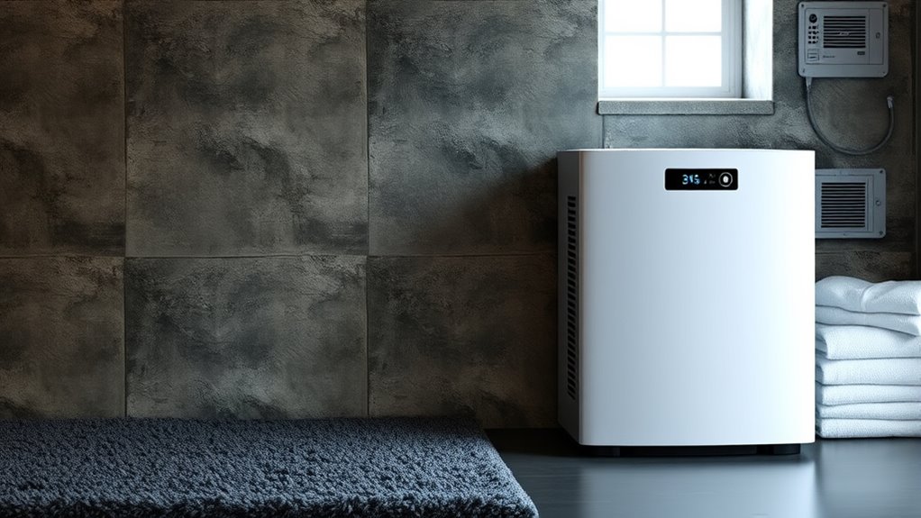 basement dehumidifier selection criteria