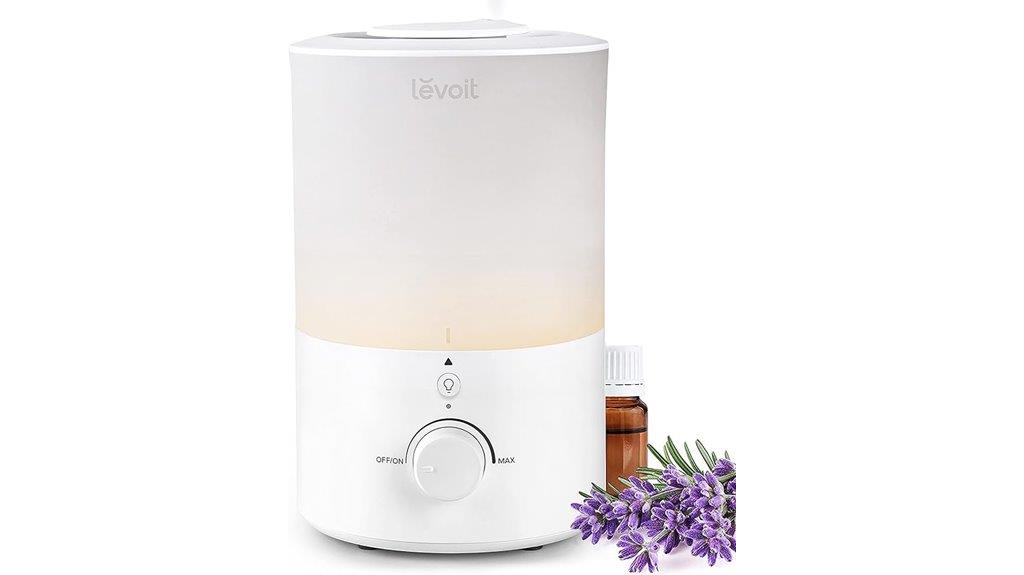 bedroom humidifier with diffuser