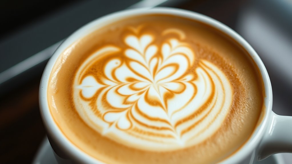 beginner latte art designs