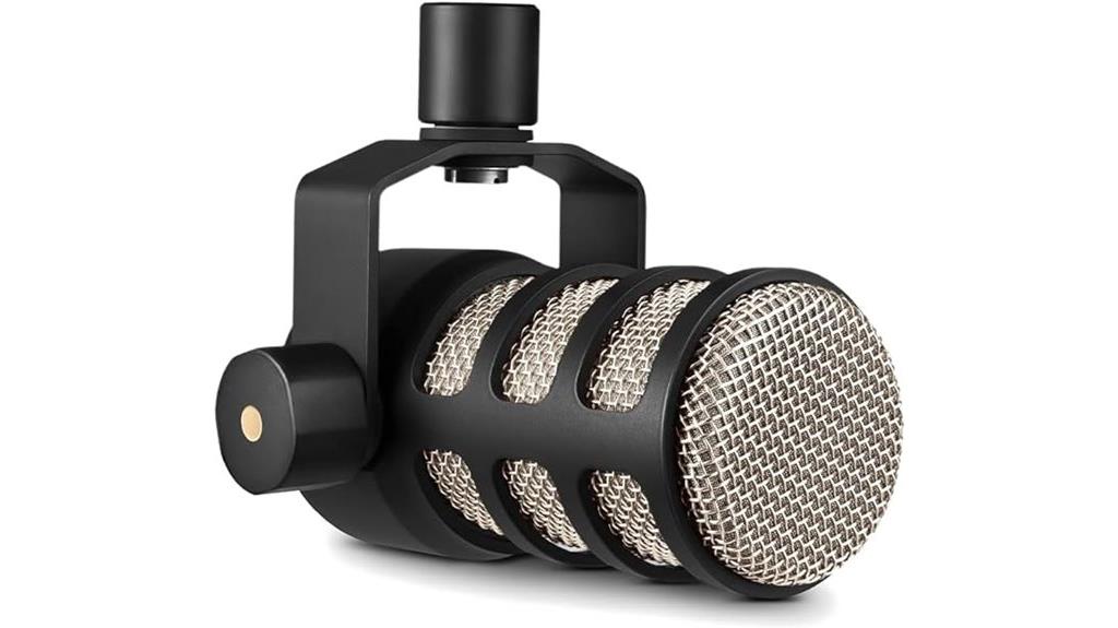 black rode podmic microphone