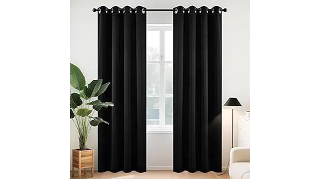 blackout bedroom curtain panels