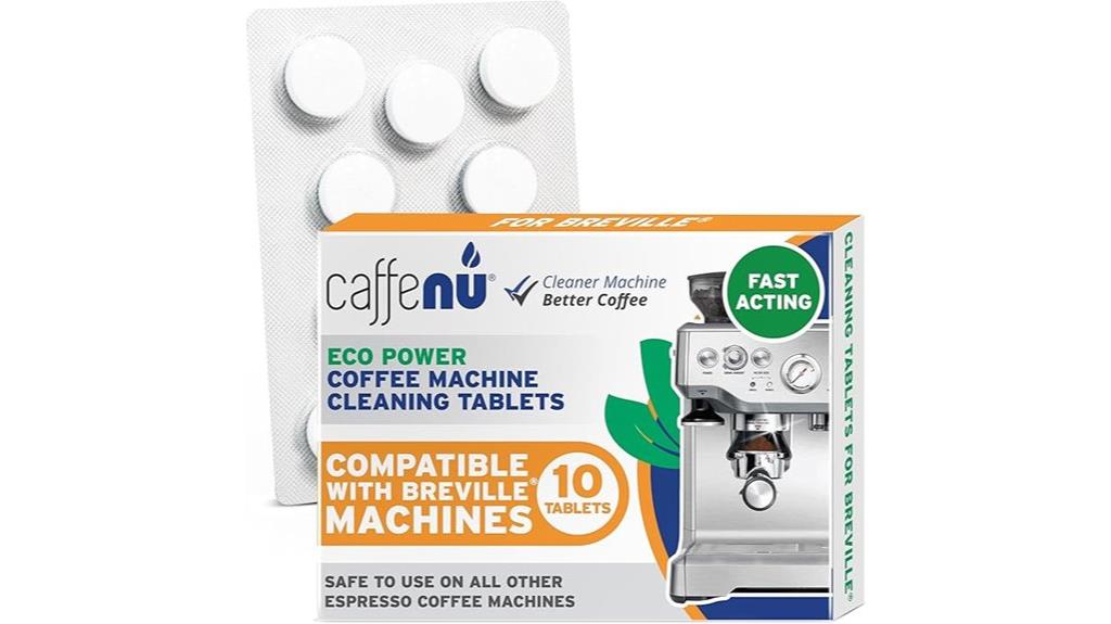 breville espresso cleaning tablets