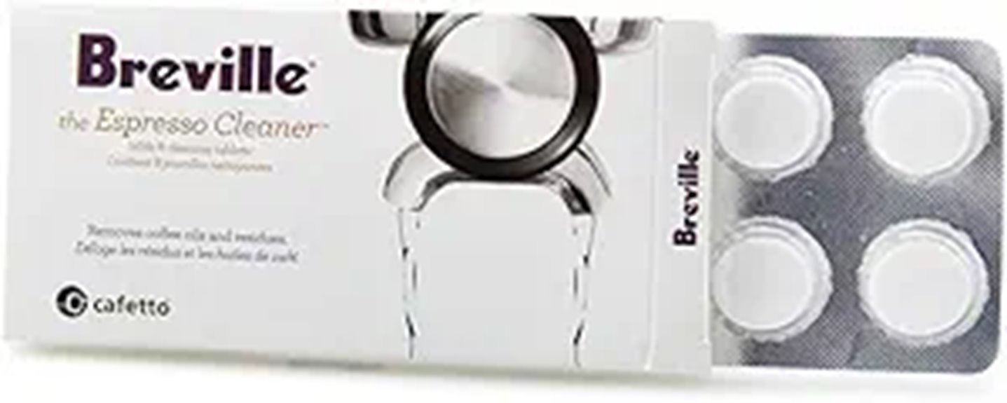 breville espresso cleaning tablets