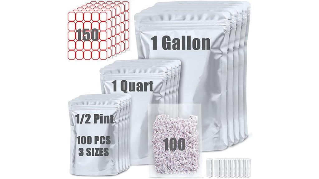 bulk food storage bags