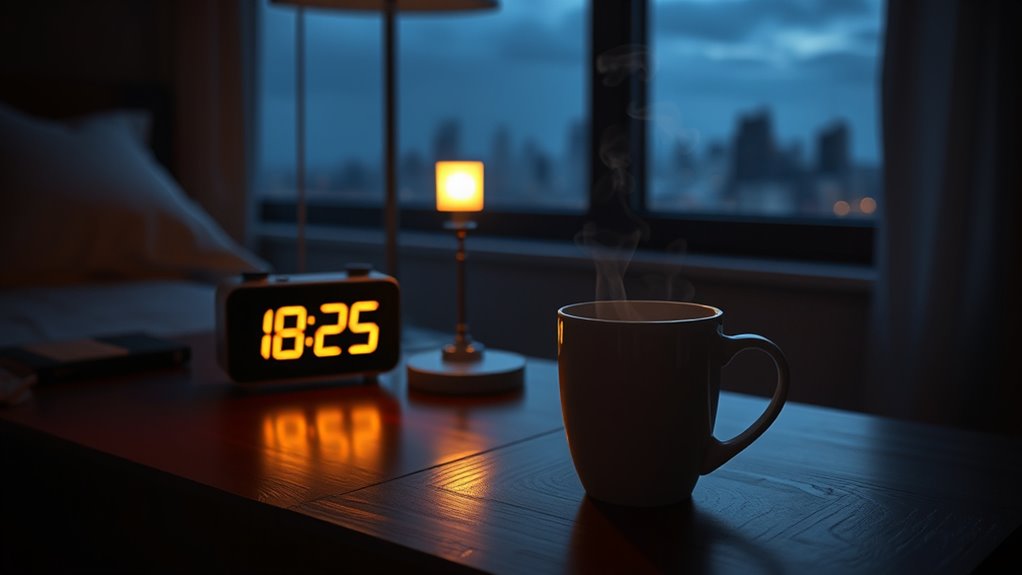 caffeine disrupts sleep cycles