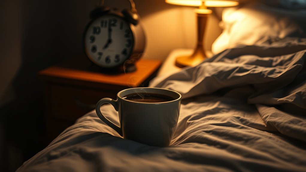 caffeine disrupts sleep stages