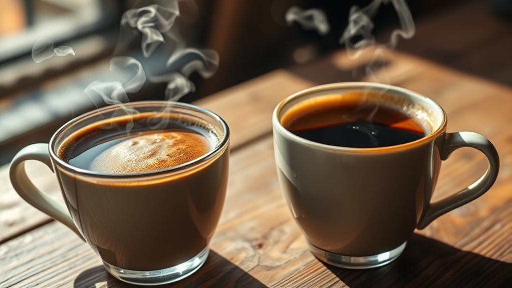 caffeine levels depend on beans