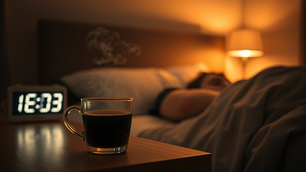 caffeine timing affects sleep