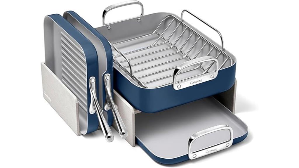 caraway square cookware set