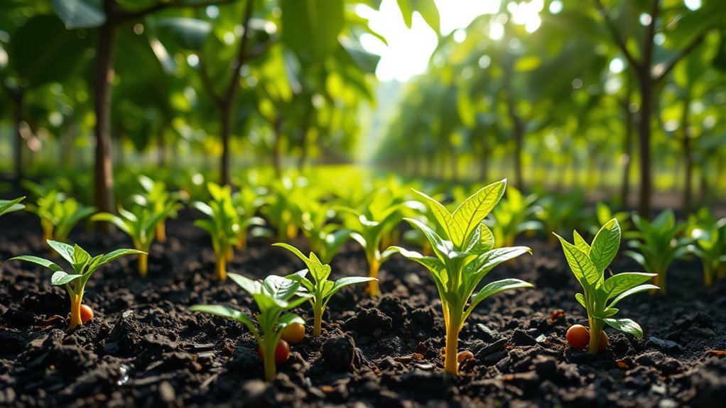 careful coffee seedling care