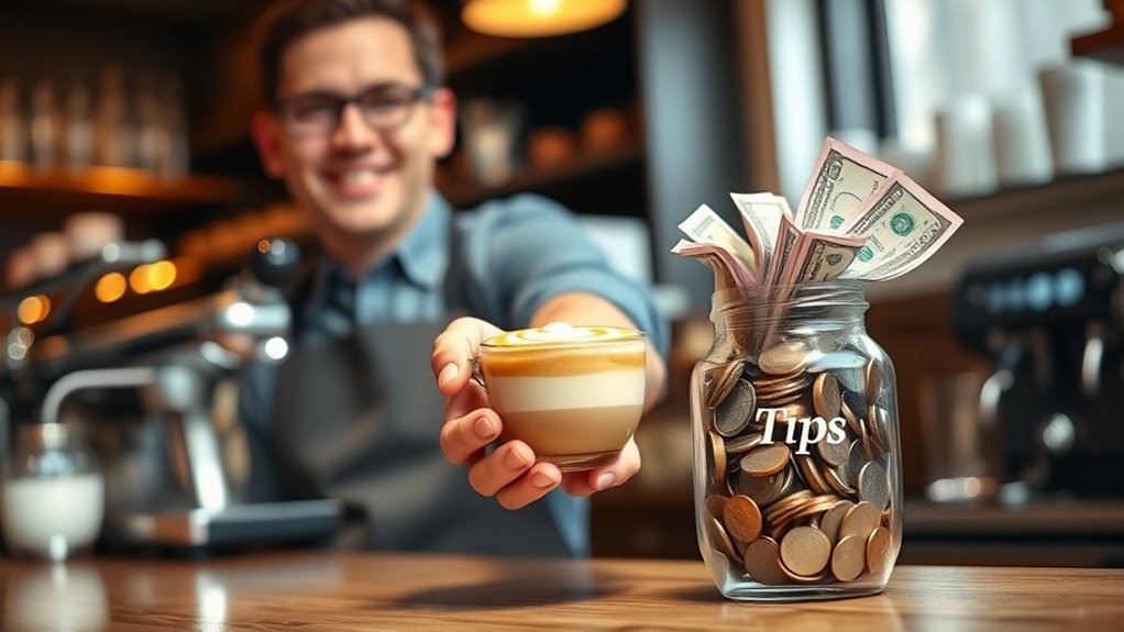 cash tips ensure immediate support