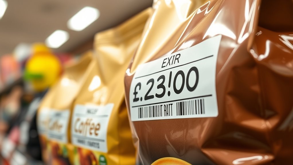 check coffee expiration labels