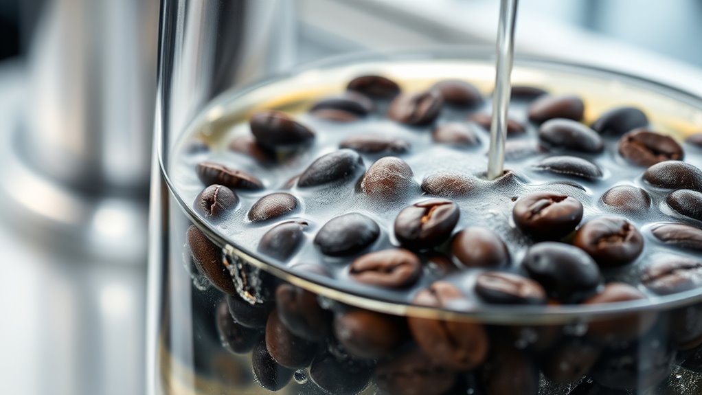 chemical free decaffeination process