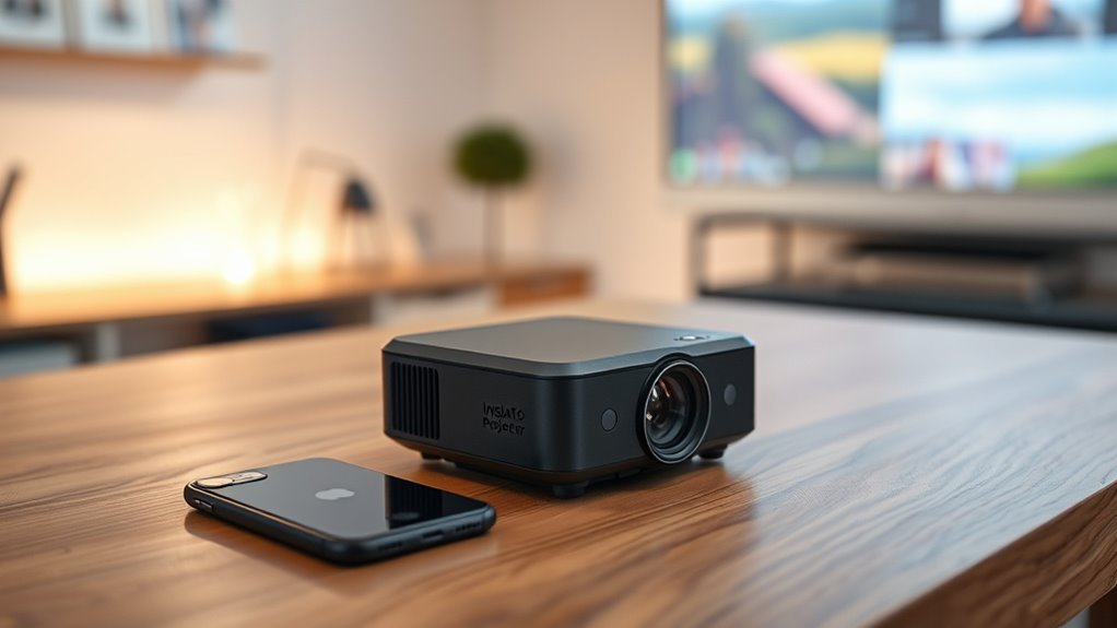 choosing compatible portable projectors