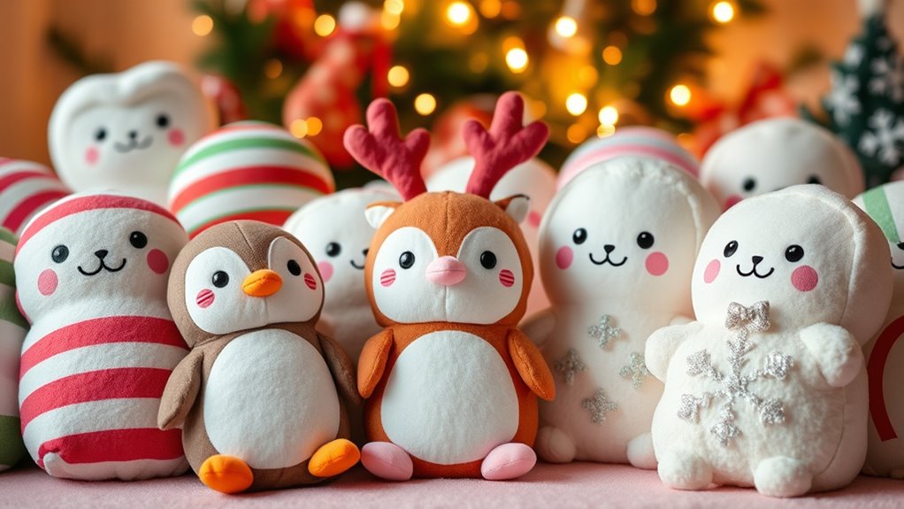 choosing holiday plush toys