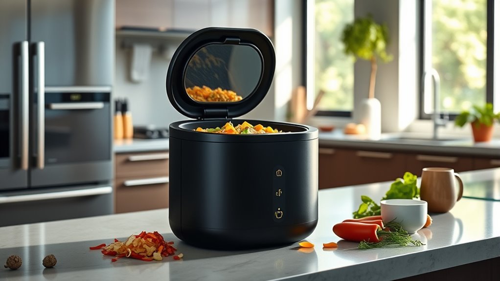 choosing kitchen compost bin