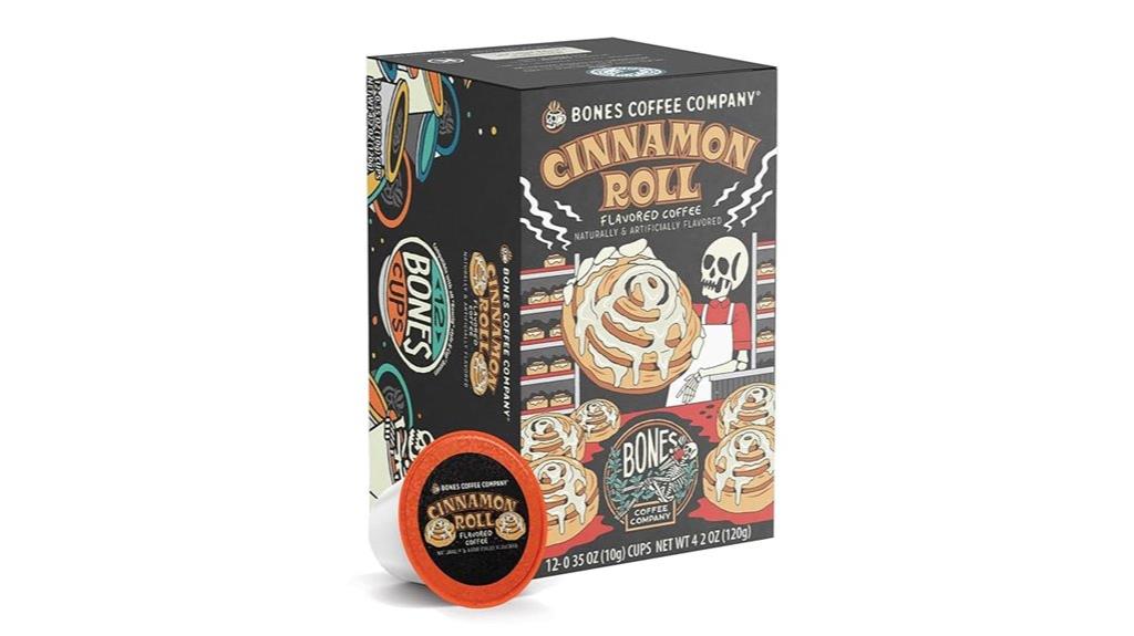 cinnamon roll coffee pods
