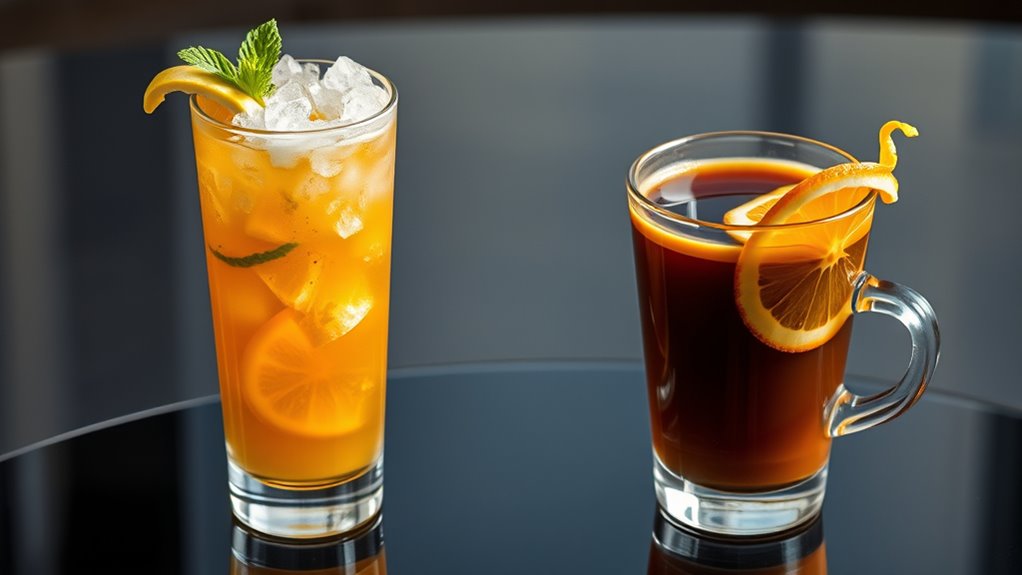 citrus coffee flavor infusion