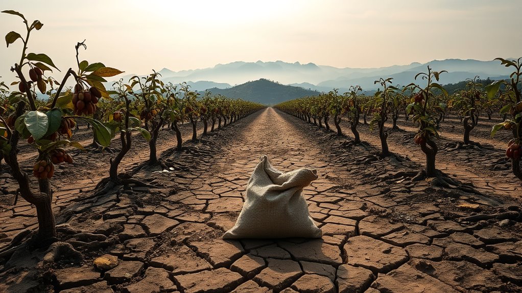 climate change threatens coffee crops