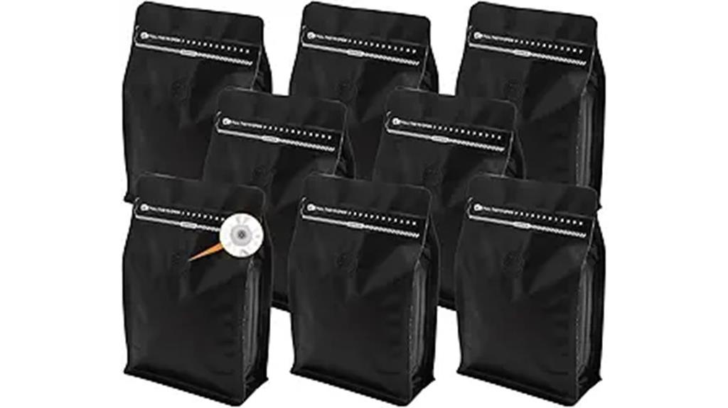 coffee bag packaging set