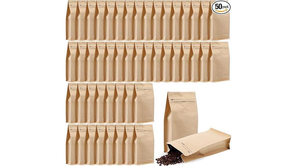 coffee bag resealable pack