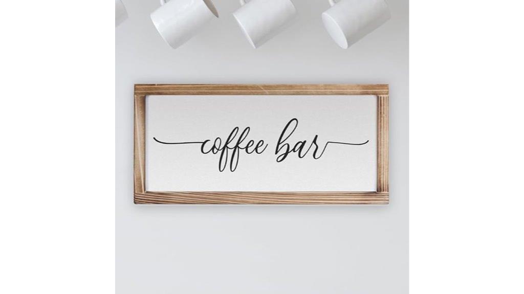 coffee bar wall art